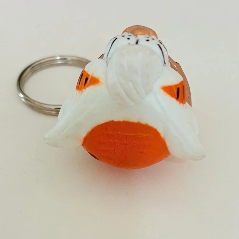 Vintage EXXON Tony The Tiger Gas Promotional Key‎ Chain Car Keys Collectible